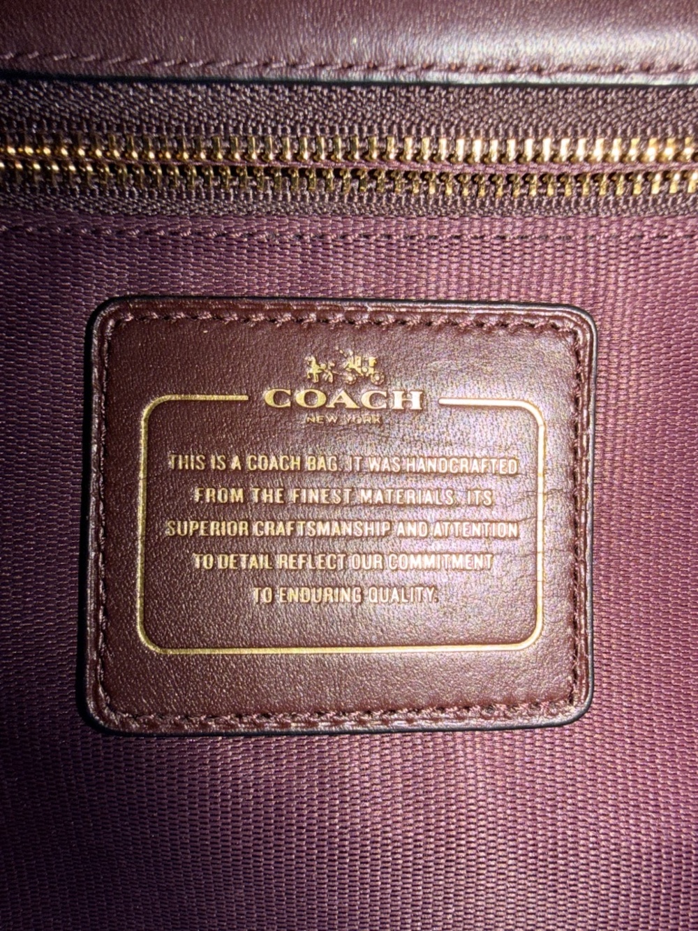 Coach Gramercy Satchel - Picture 7 of 7